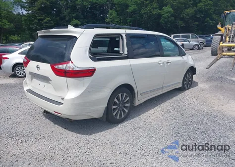 2019 Toyota Sienna Limited 7 Passenger из США, поврежденный, VIN 5TDDZ3DC6KS216304